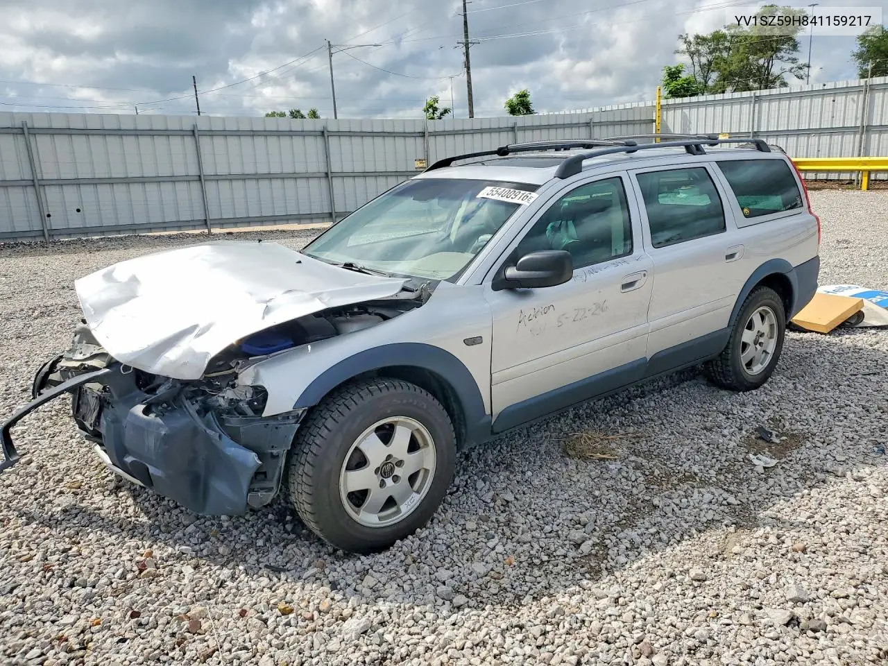 2004 Volvo Xc70 VIN: YV1SZ59H841159217 Lot: 55400916