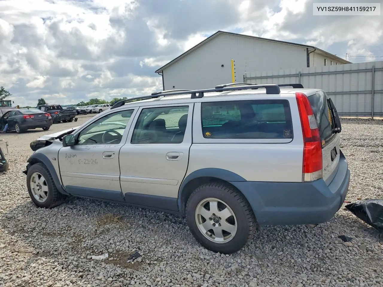 2004 Volvo Xc70 VIN: YV1SZ59H841159217 Lot: 55400916