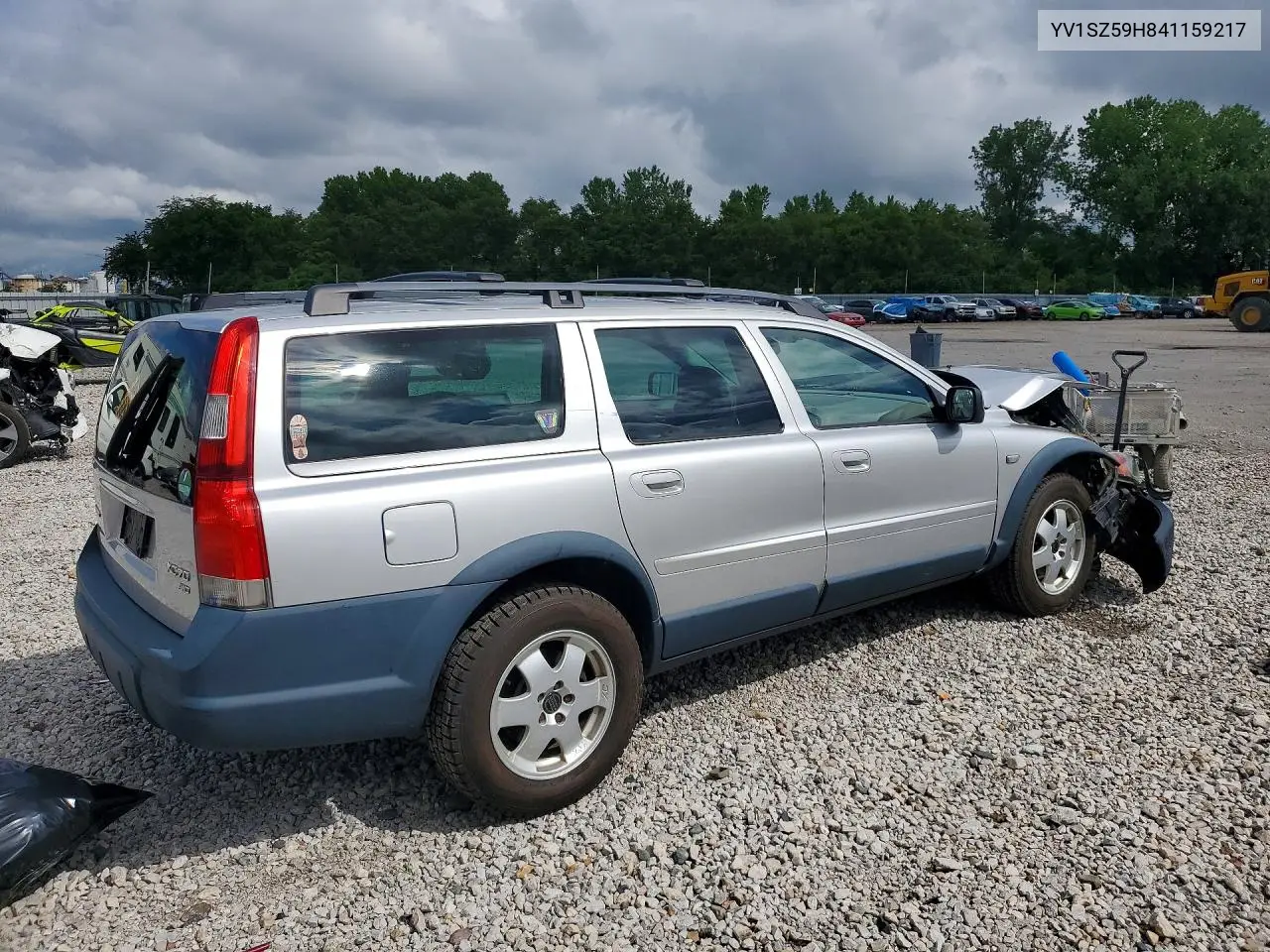 2004 Volvo Xc70 VIN: YV1SZ59H841159217 Lot: 55400916