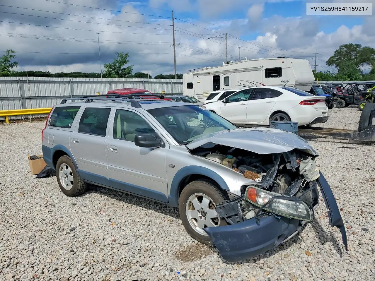 2004 Volvo Xc70 VIN: YV1SZ59H841159217 Lot: 55400916
