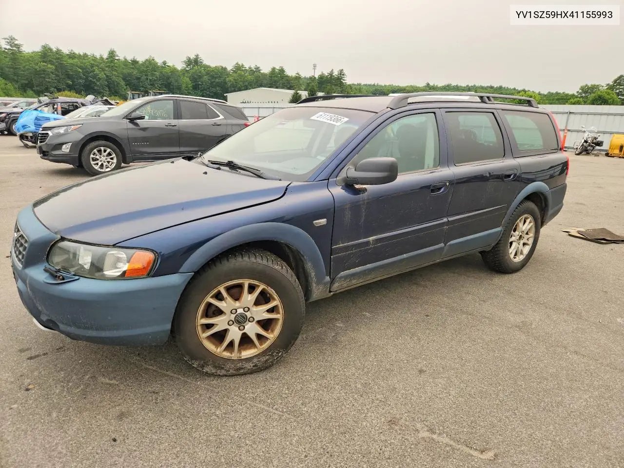 2004 Volvo Xc70 VIN: YV1SZ59HX41155993 Lot: 61119366