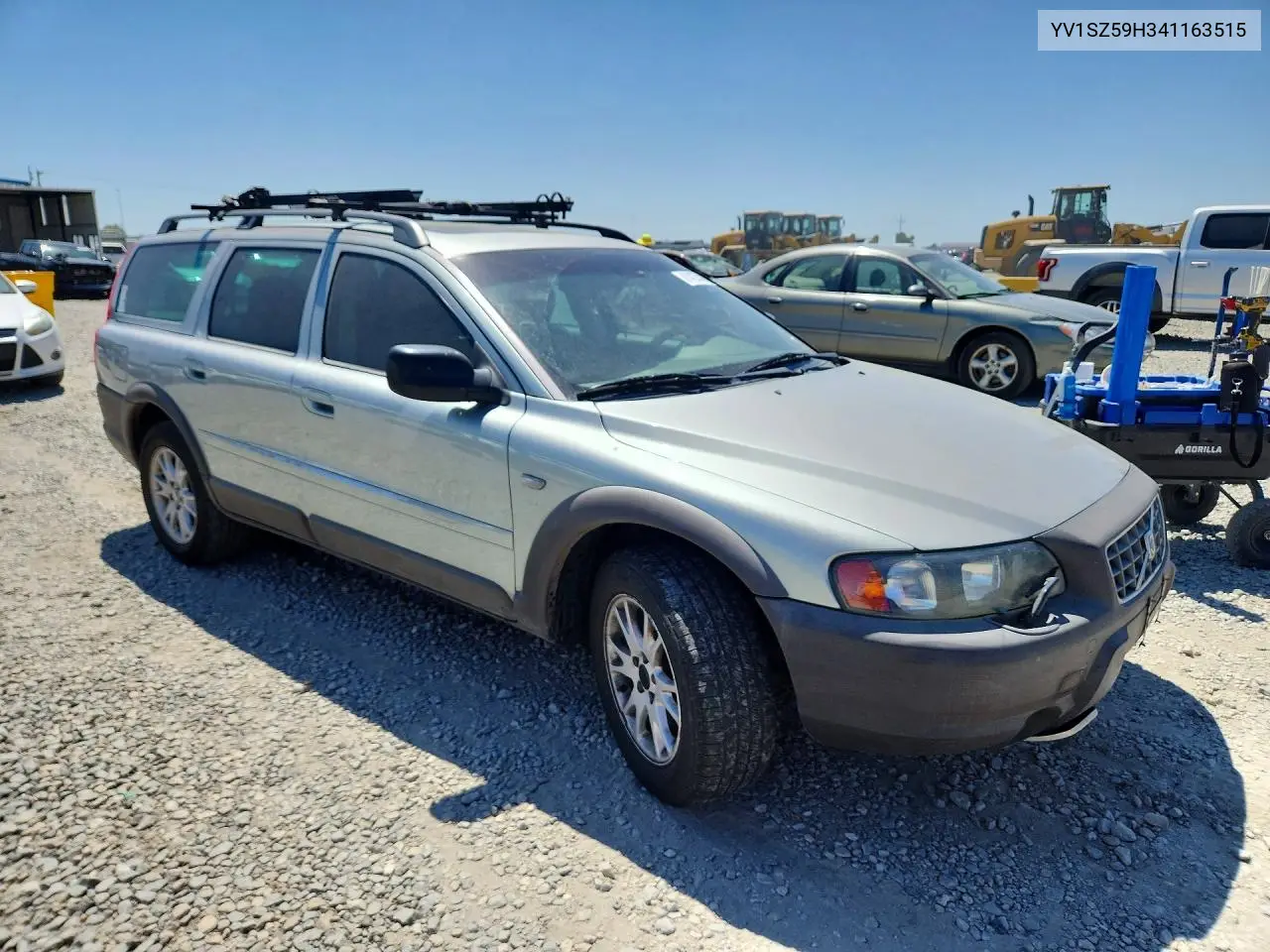 2004 Volvo Xc70 VIN: YV1SZ59H341163515 Lot: 61423046