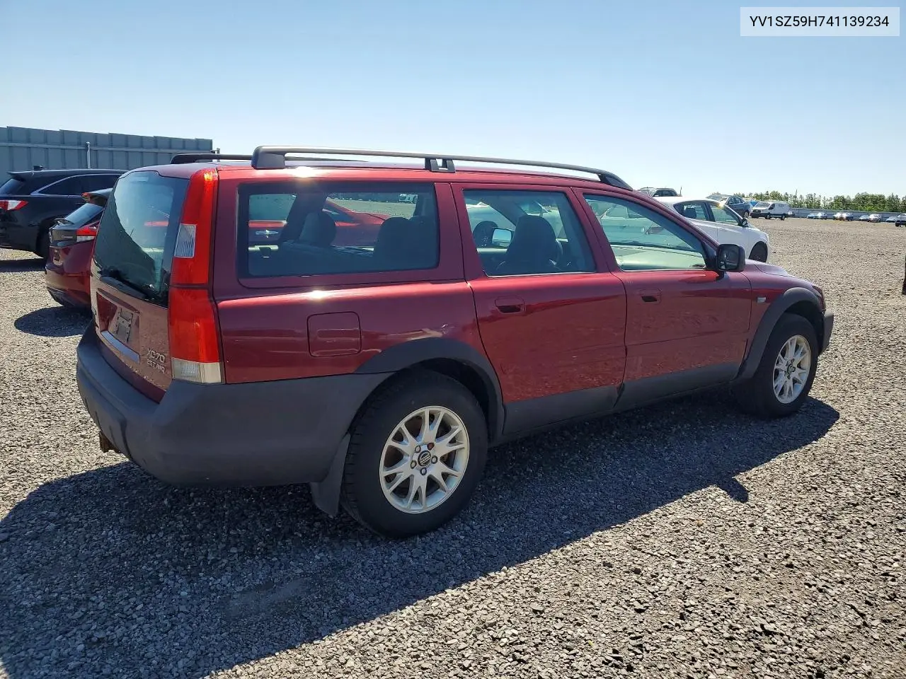 2004 Volvo Xc70 VIN: YV1SZ59H741139234 Lot: 61525586