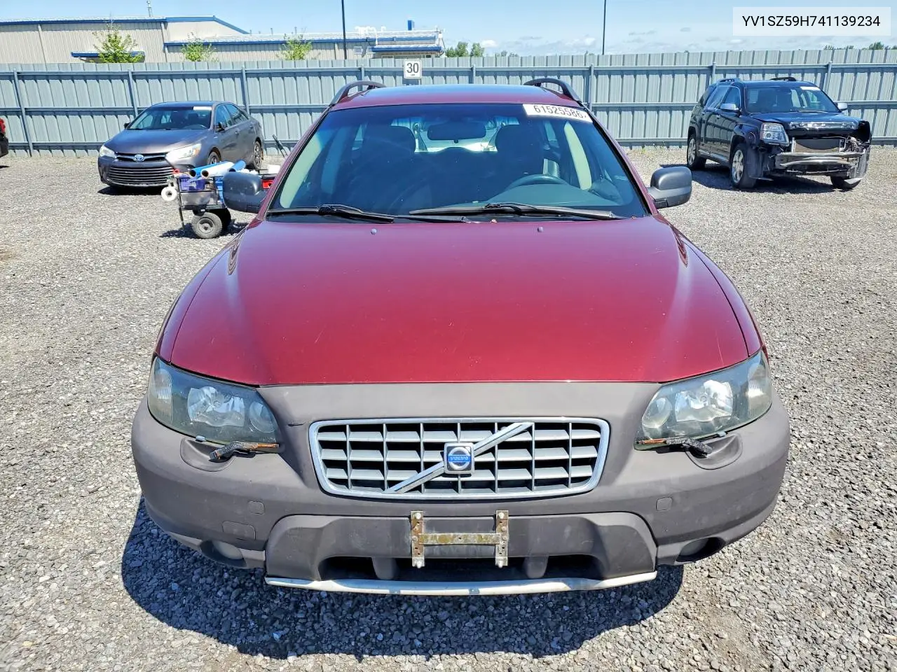 2004 Volvo Xc70 VIN: YV1SZ59H741139234 Lot: 61525586