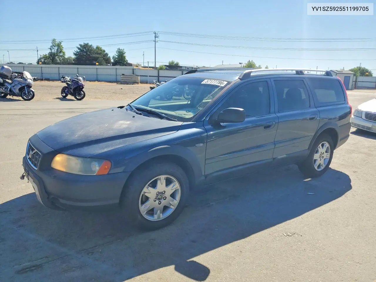 2005 Volvo Xc70 VIN: YV1SZ592551199705 Lot: 57177786