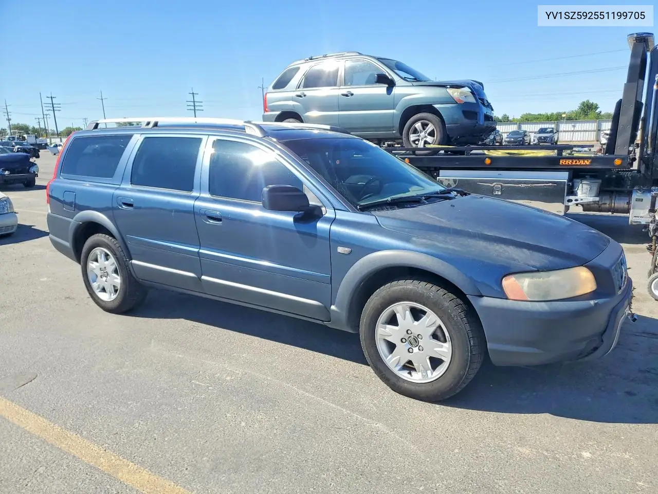 2005 Volvo Xc70 VIN: YV1SZ592551199705 Lot: 57177786
