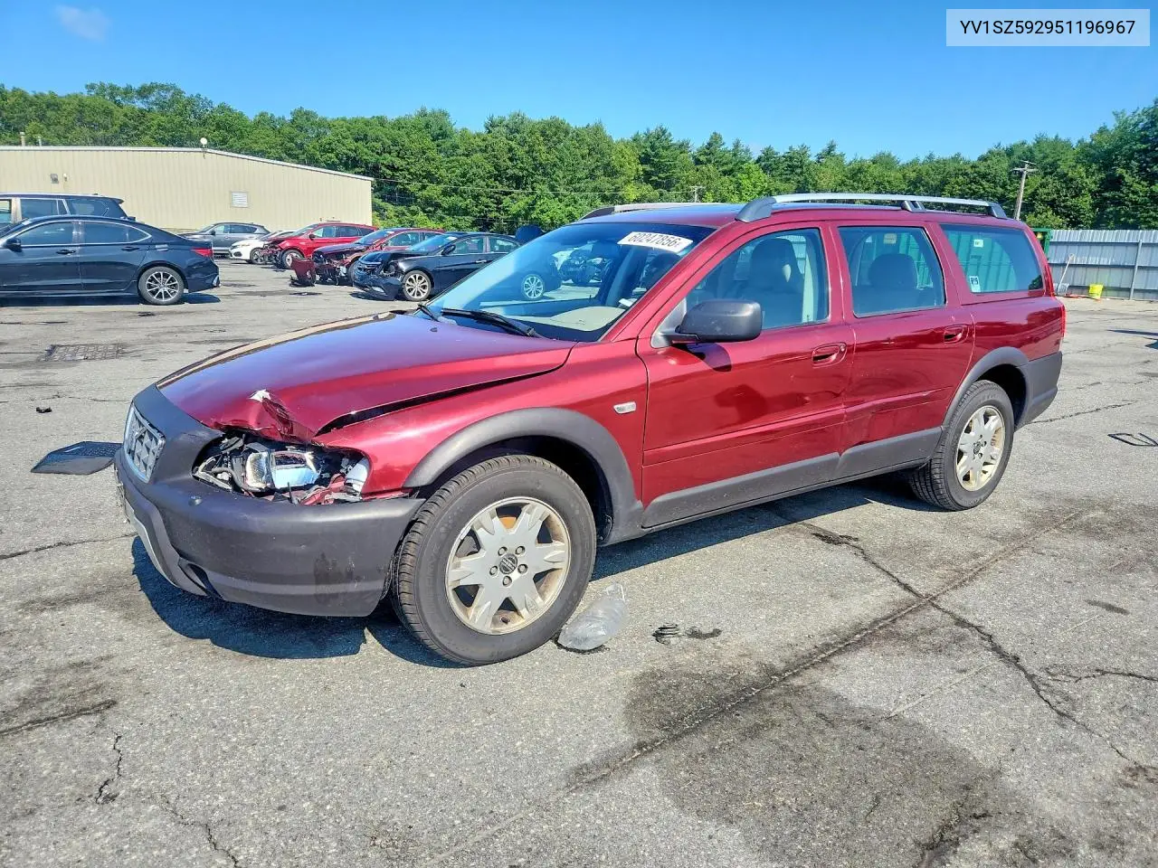 2005 Volvo Xc70 VIN: YV1SZ592951196967 Lot: 60247856