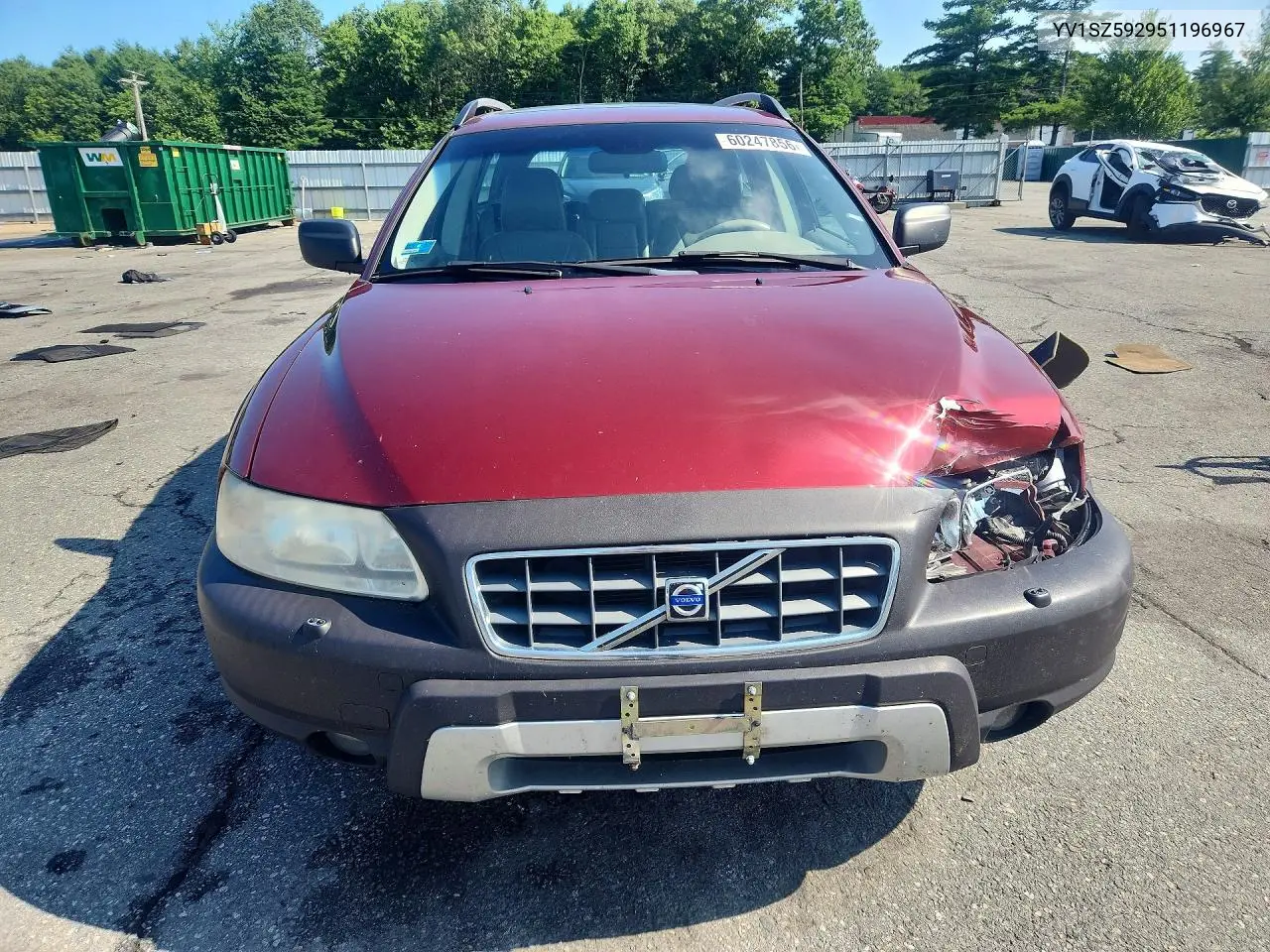 2005 Volvo Xc70 VIN: YV1SZ592951196967 Lot: 60247856