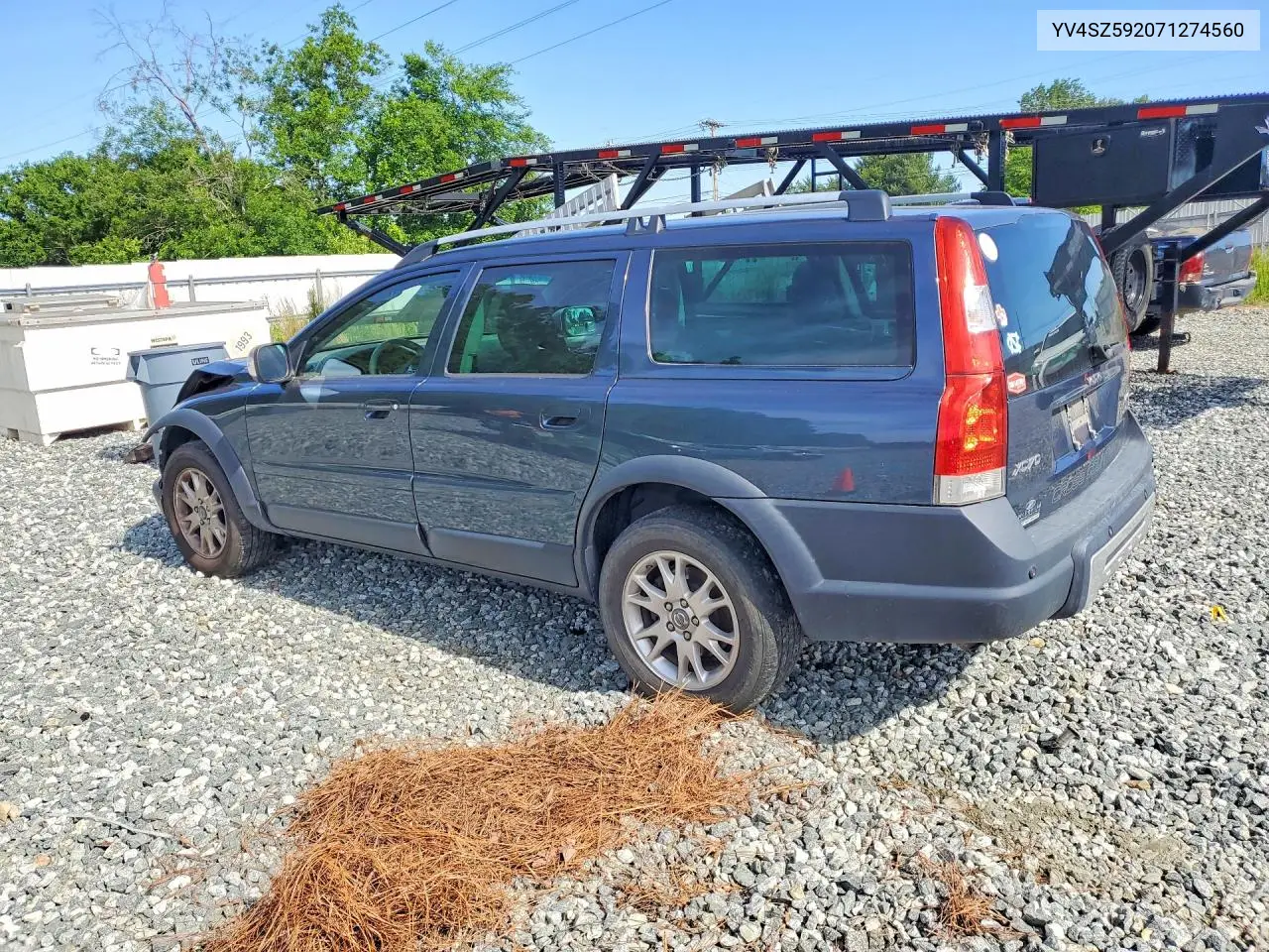 2007 Volvo Xc70 VIN: YV4SZ592071274560 Lot: 58637616