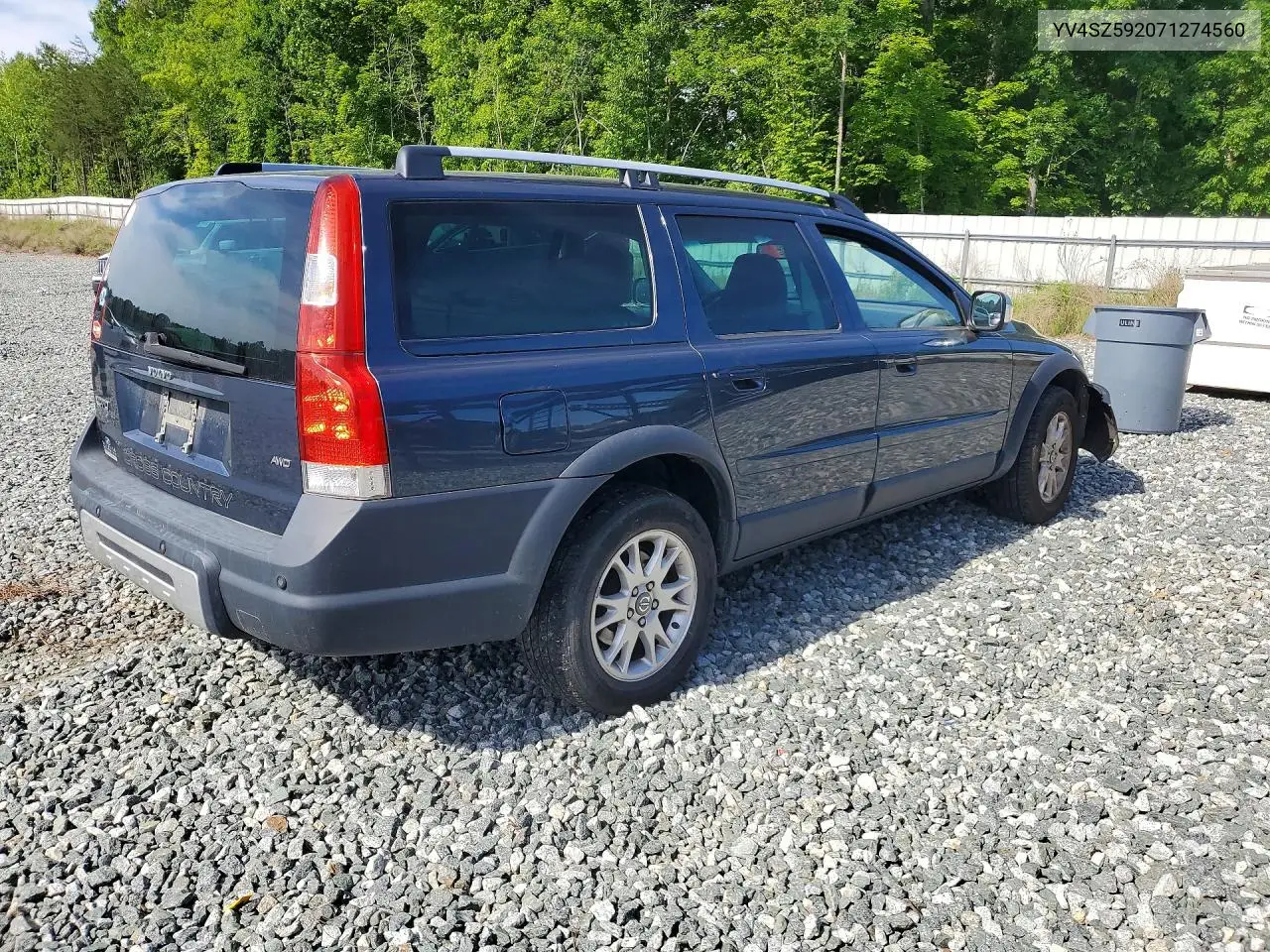 2007 Volvo Xc70 VIN: YV4SZ592071274560 Lot: 58637616