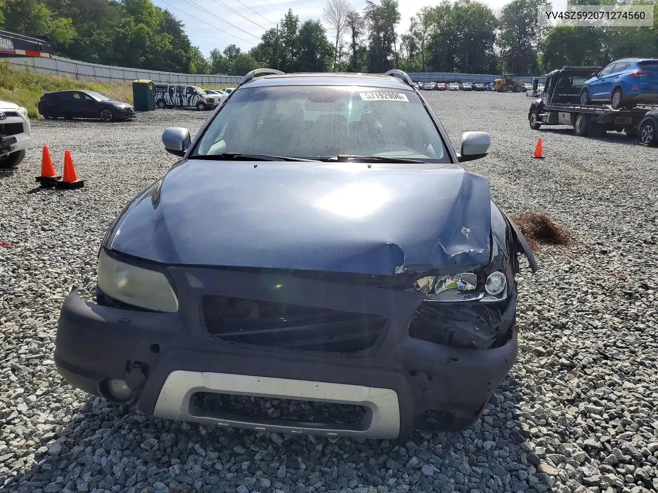 2007 Volvo Xc70 VIN: YV4SZ592071274560 Lot: 58637616