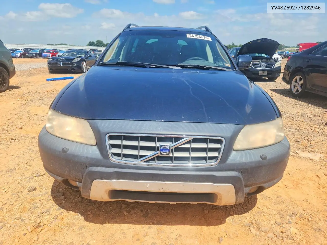 2007 Volvo Xc70 VIN: YV4SZ592771282946 Lot: 58706576