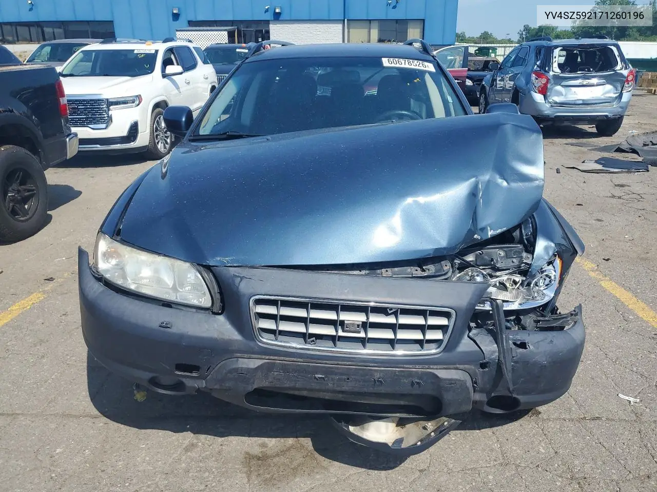 2007 Volvo Xc70 VIN: YV4SZ592171260196 Lot: 60678526