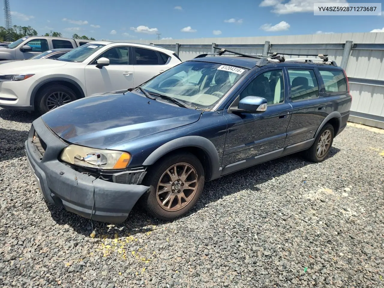 2007 Volvo Xc70 VIN: YV4SZ592871273687 Lot: 61204316