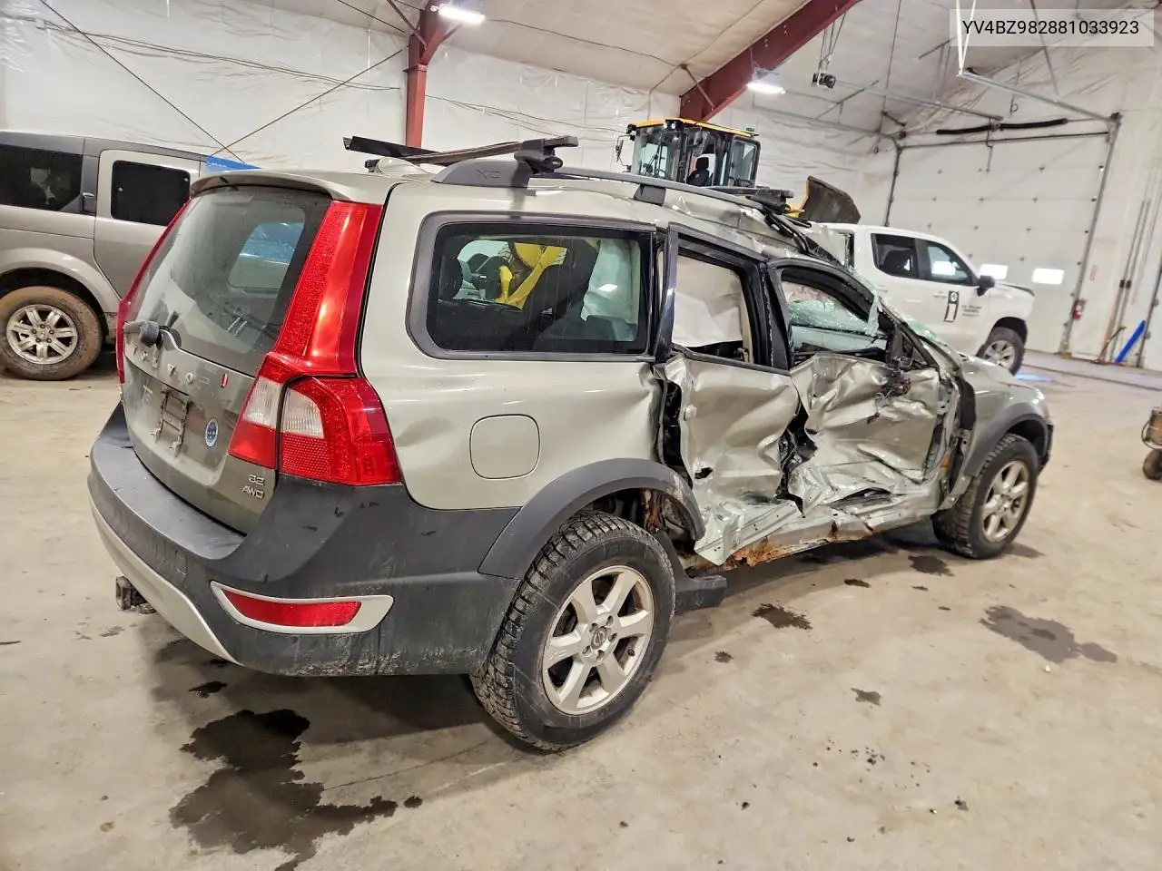 2008 Volv Xc70 VIN: YV4BZ982881033923 Lot: 47765986