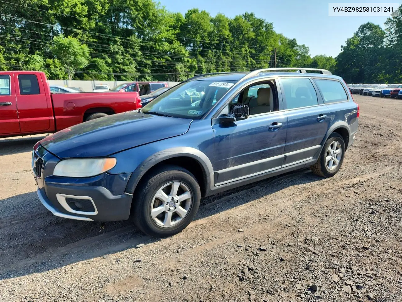 2008 Volvo Xc70 VIN: YV4BZ982581031241 Lot: 59532936