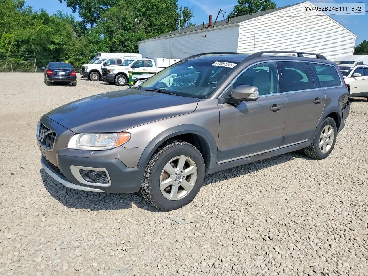 2011 Volvo Xc70 3.2 VIN: YV4952BZ4B1111872 Lot: 60381246