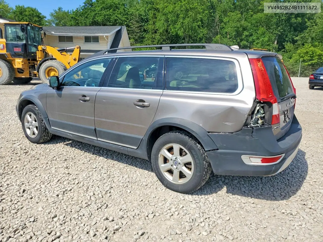 2011 Volvo Xc70 3.2 VIN: YV4952BZ4B1111872 Lot: 60381246