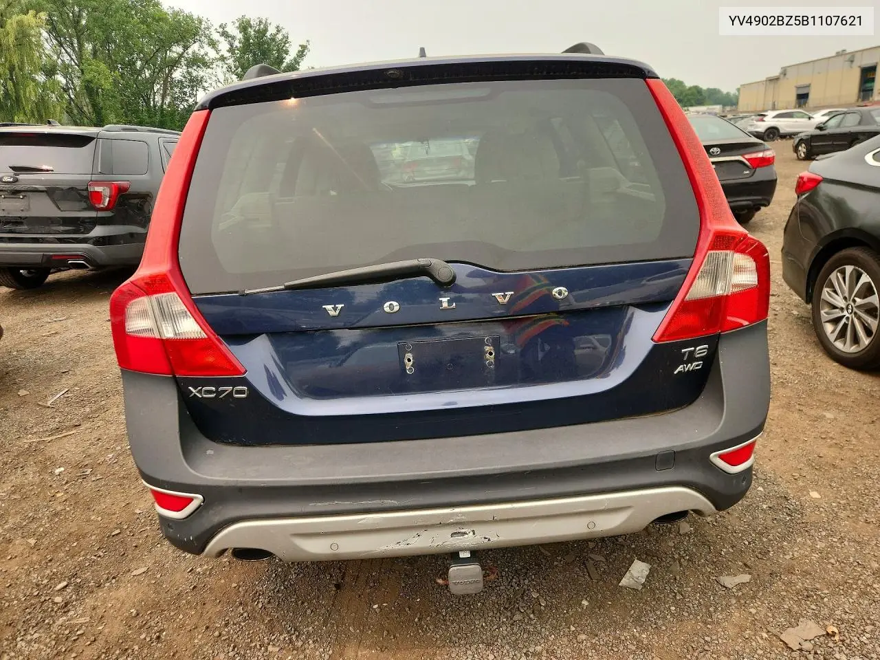 2011 Volvo Xc70 T6 VIN: YV4902BZ5B1107621 Lot: 60633656