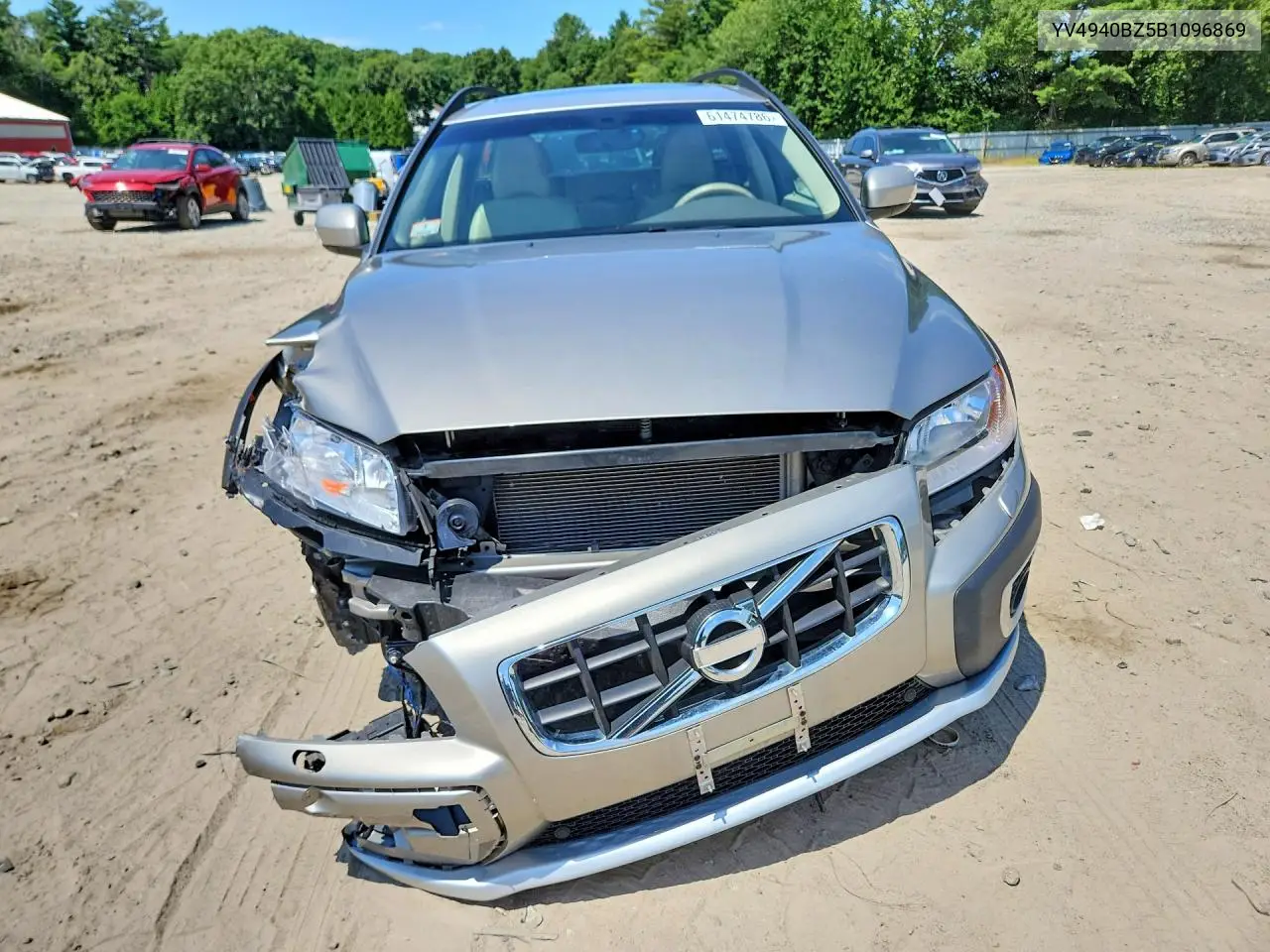 2011 Volvo Xc70 3.2 VIN: YV4940BZ5B1096869 Lot: 61474786