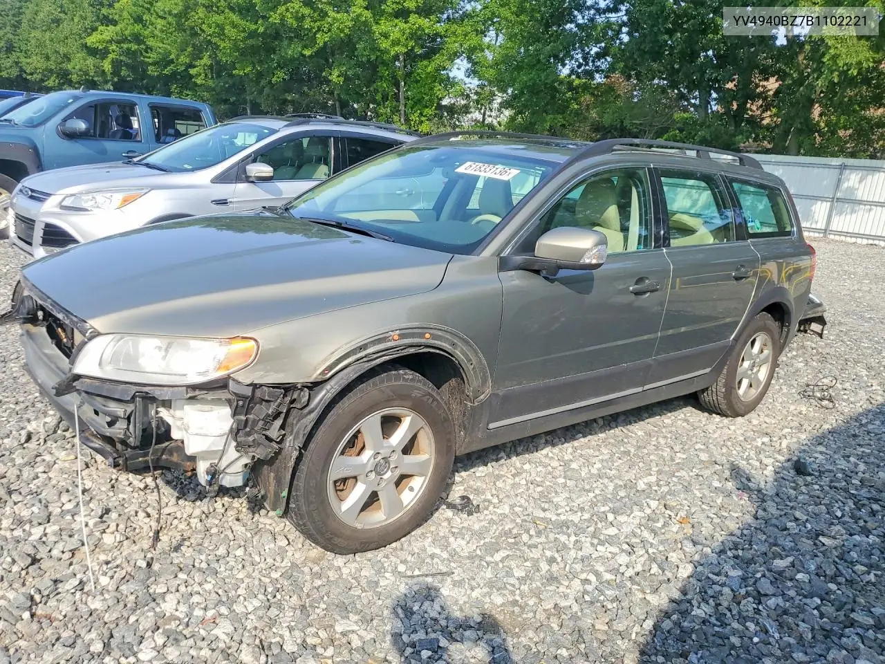 2011 Volvo Xc70 3.2 VIN: YV4940BZ7B1102221 Lot: 61833136