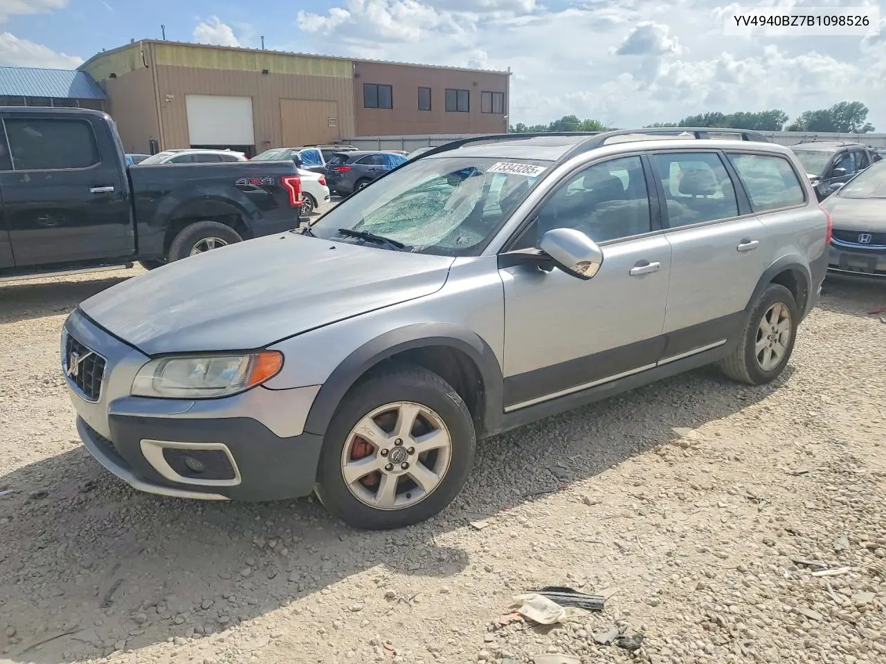2011 Volvo Xc70 3.2 VIN: YV4940BZ7B1098526 Lot: 73343285