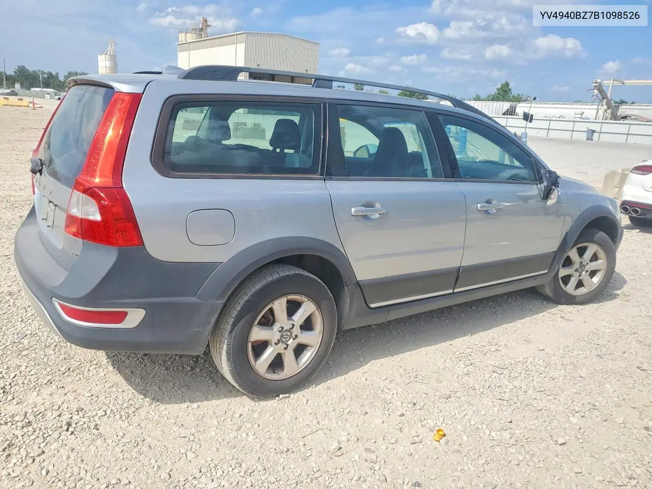 2011 Volvo Xc70 3.2 VIN: YV4940BZ7B1098526 Lot: 73343285