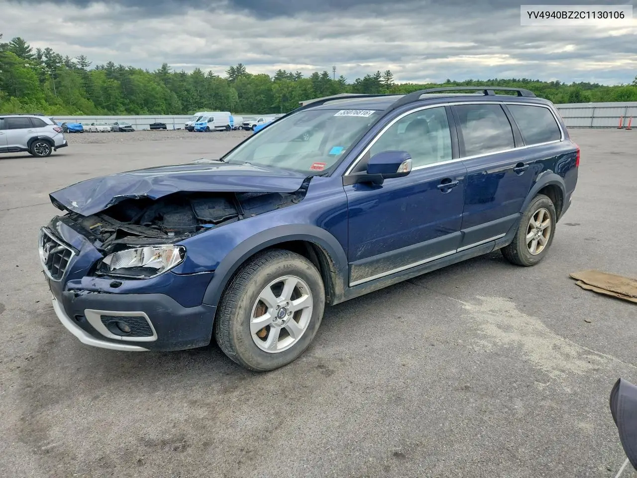 2012 Volvo Xc70 3.2 VIN: YV4940BZ2C1130106 Lot: 55076816