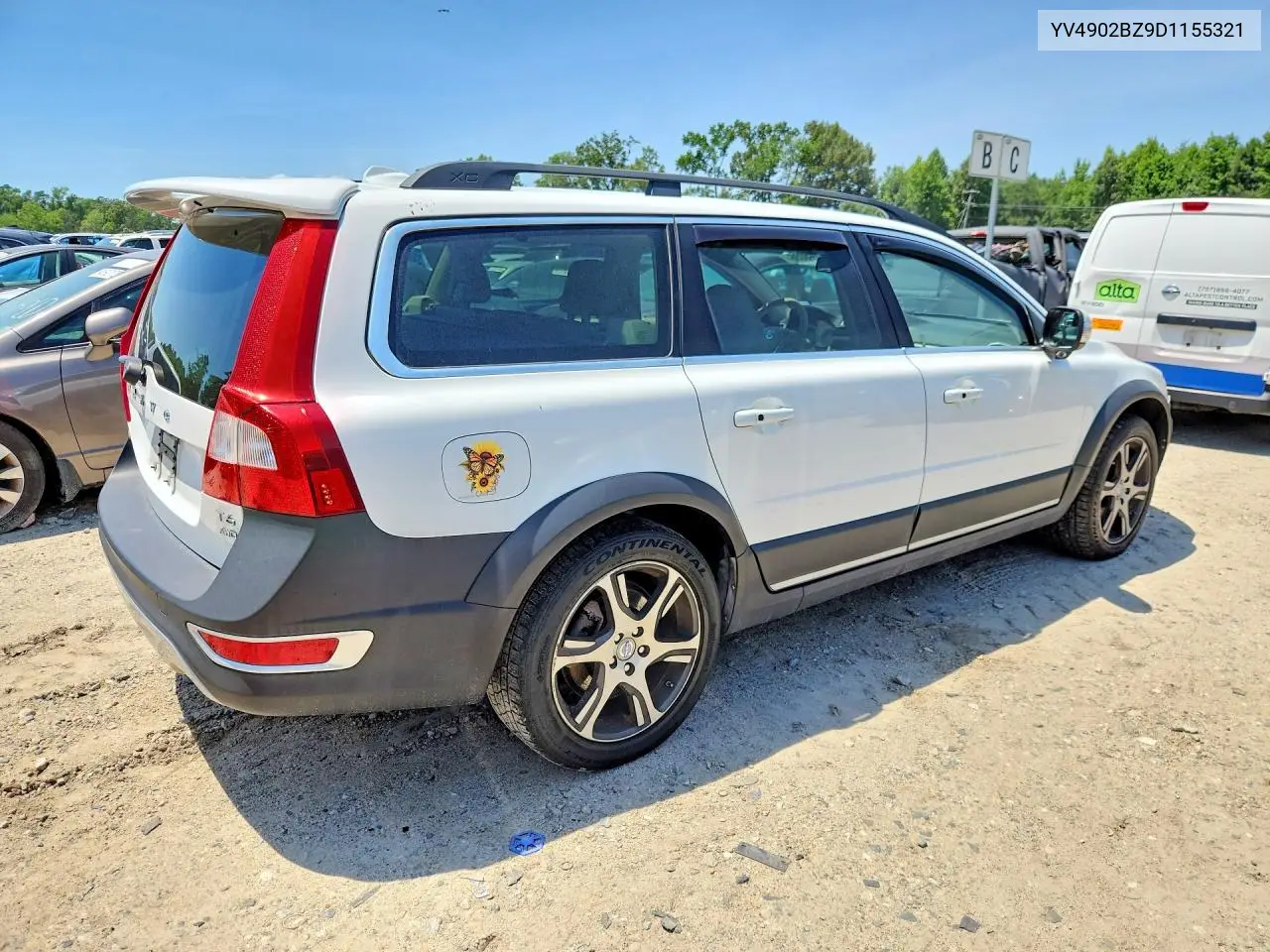 2013 Volvo Xc70 T6 VIN: YV4902BZ9D1155321 Lot: 58845086