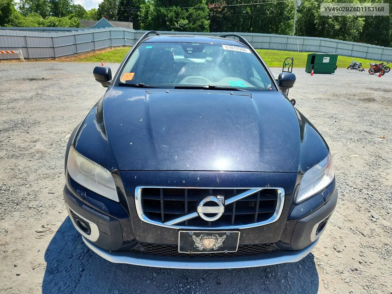 2013 Volvo Xc70 T6 VIN: YV4902BZ6D1153168 Lot: 61012566