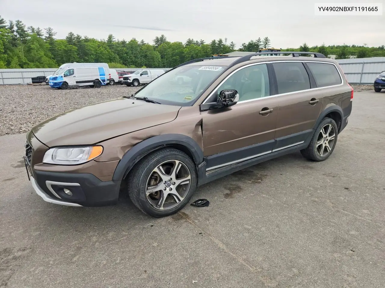 2015 Volvo Xc70 T6 Premier VIN: YV4902NBXF1191665 Lot: 55840556
