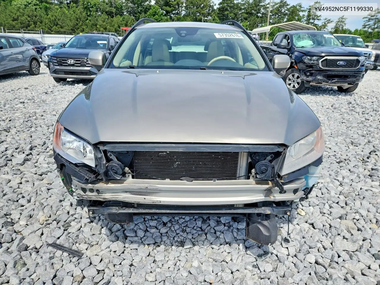 2015 Volvo Xc70 3.2 Premier + VIN: YV4952NC5F1199330 Lot: 57352616