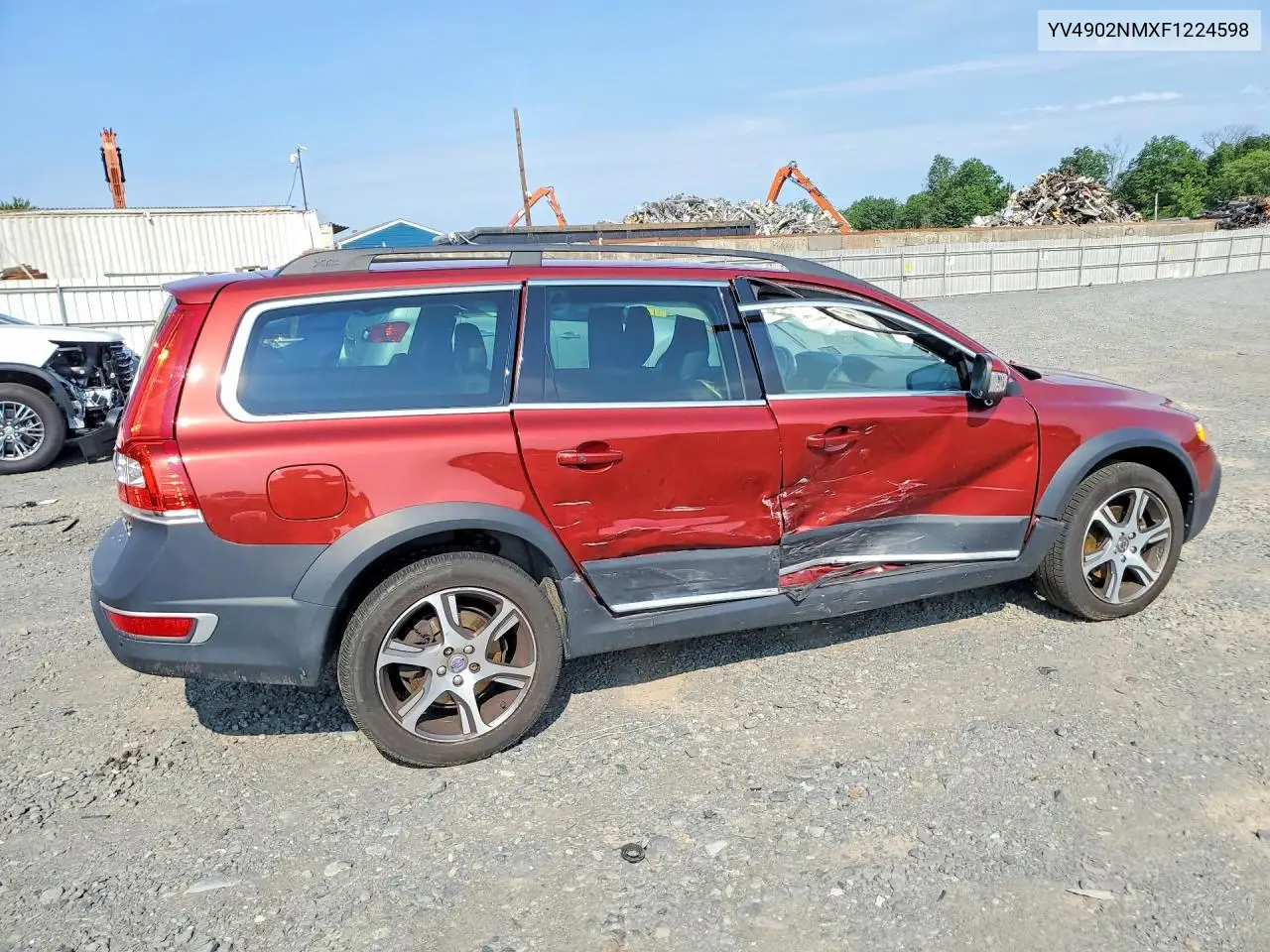 2015 Volvo Xc70 T6 Platinum VIN: YV4902NMXF1224598 Lot: 60418096