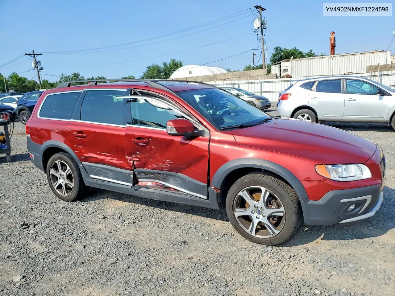 2015 Volvo Xc70 T6 Platinum VIN: YV4902NMXF1224598 Lot: 60418096