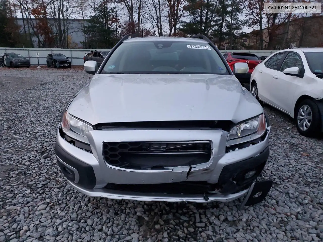 2015 Volvo Xc70 T6 Premier+ VIN: YV4902NC2F1200321 Lot: 91690565