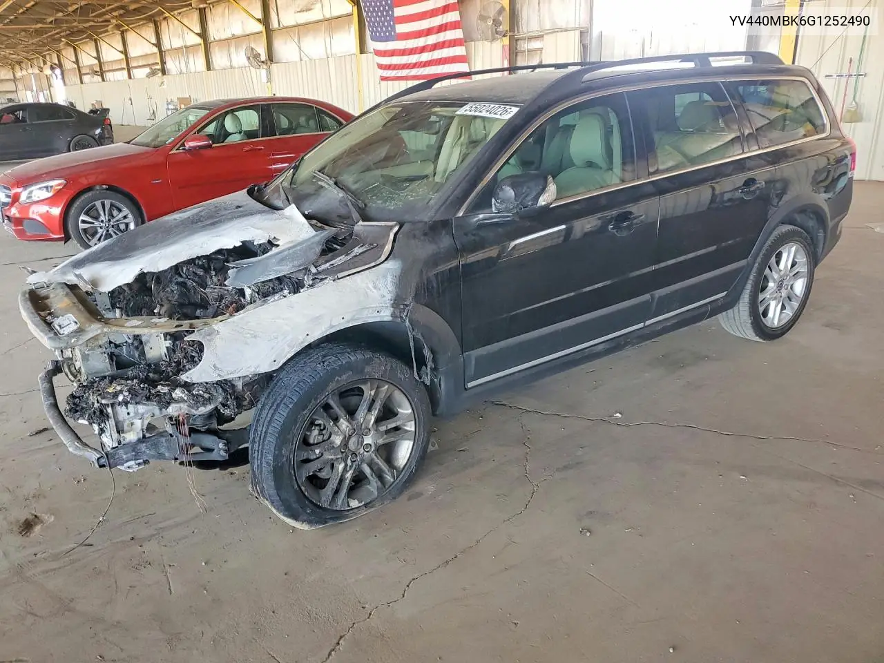 2016 Volvo Xc70 T5 Premier VIN: YV440MBK6G1252490 Lot: 55024026