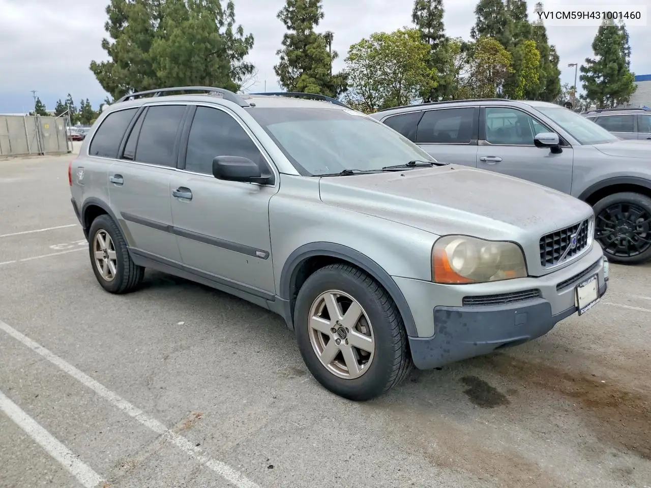 2003 Volvo Xc90 VIN: YV1CM59H431001460 Lot: 59193696
