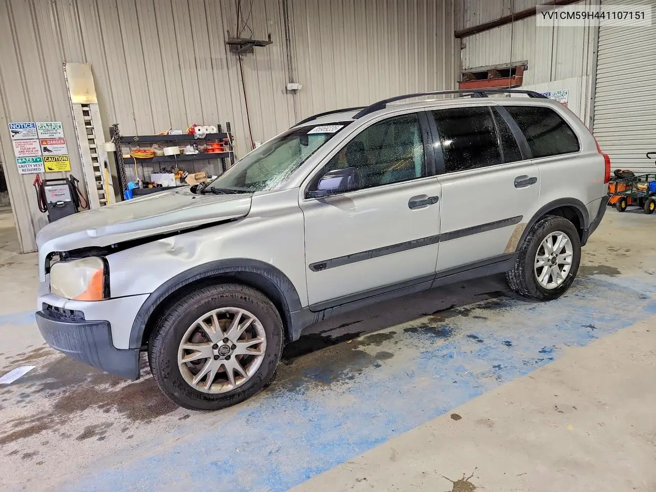 2004 Volvo Xc90 VIN: YV1CM59H441107151 Lot: 85969235