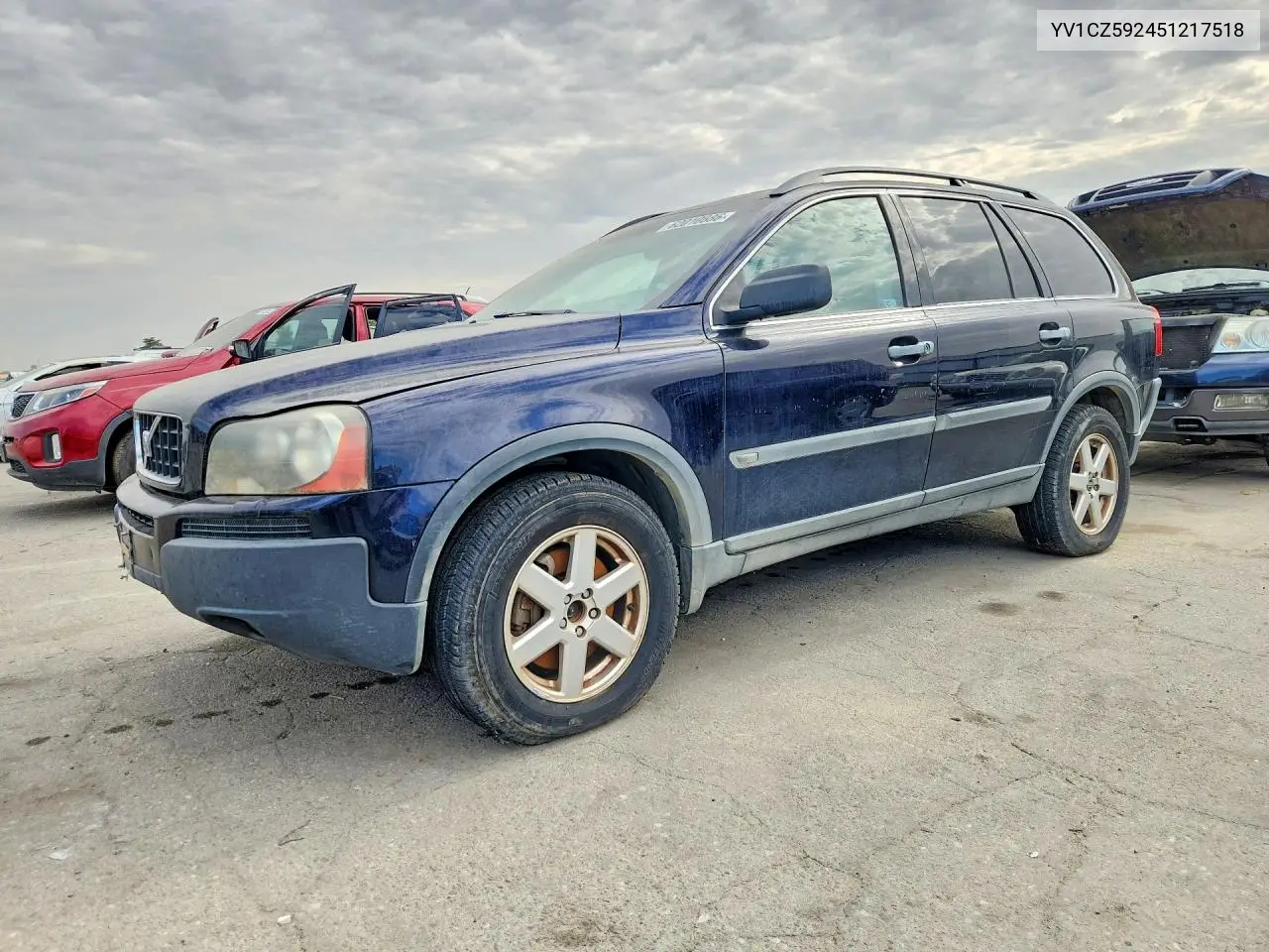 2005 Volvo Xc90 VIN: YV1CZ592451217518 Lot: 62010886