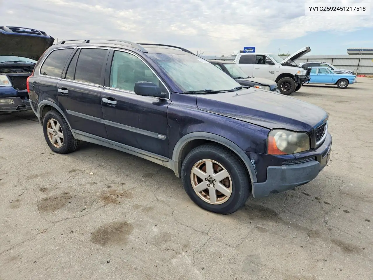 2005 Volvo Xc90 VIN: YV1CZ592451217518 Lot: 62010886