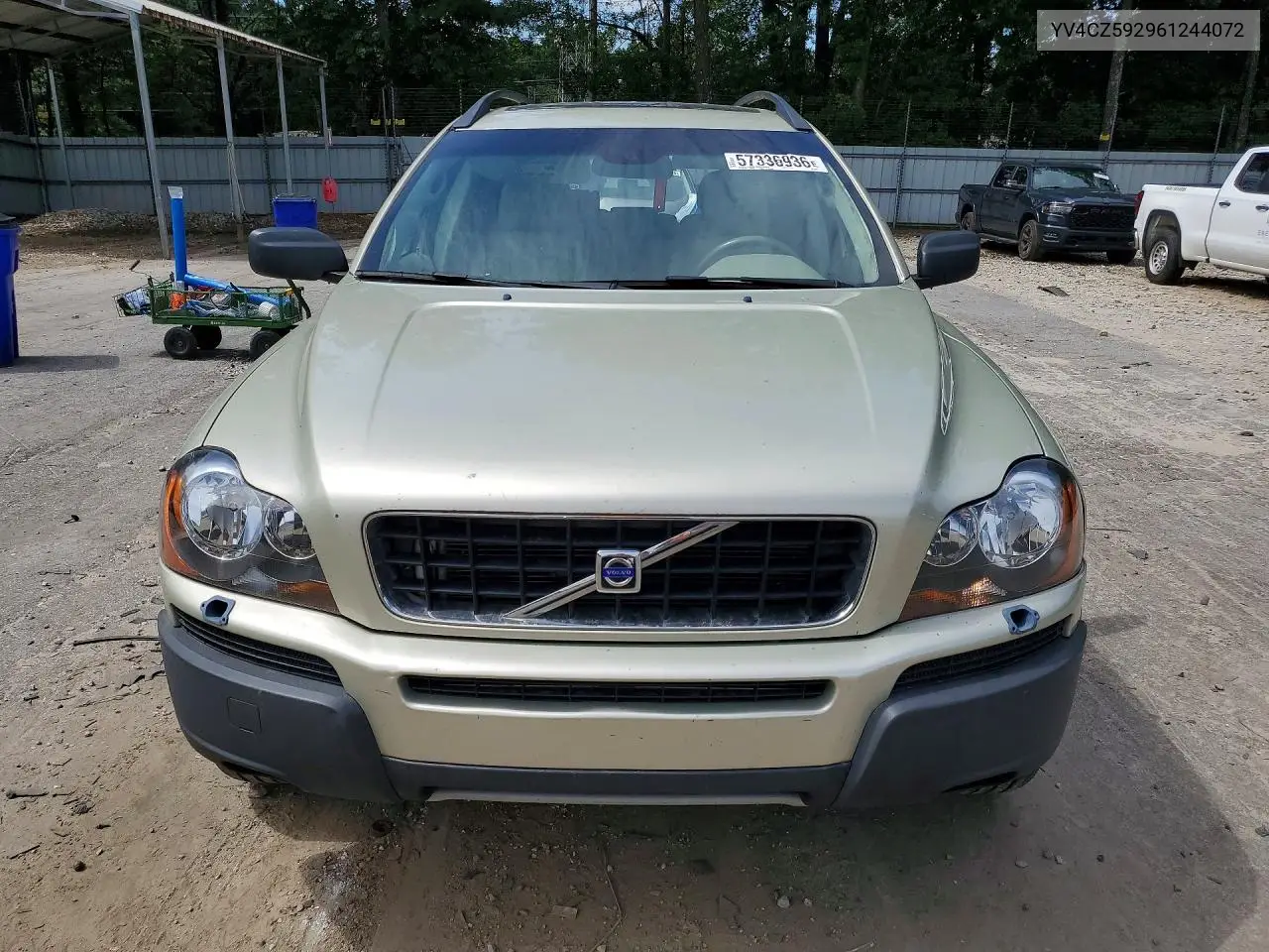 2006 Volvo Xc90 VIN: YV4CZ592961244072 Lot: 57336936
