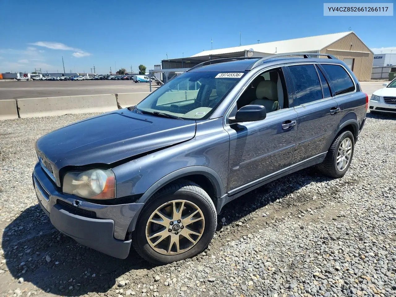 2006 Volvo Xc90 V8 VIN: YV4CZ852661266117 Lot: 59745536
