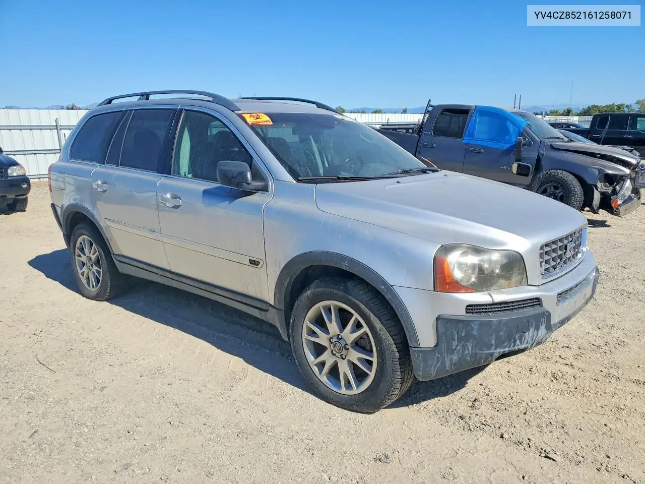 2006 Volvo Xc90 V8 VIN: YV4CZ852161258071 Lot: 60615526