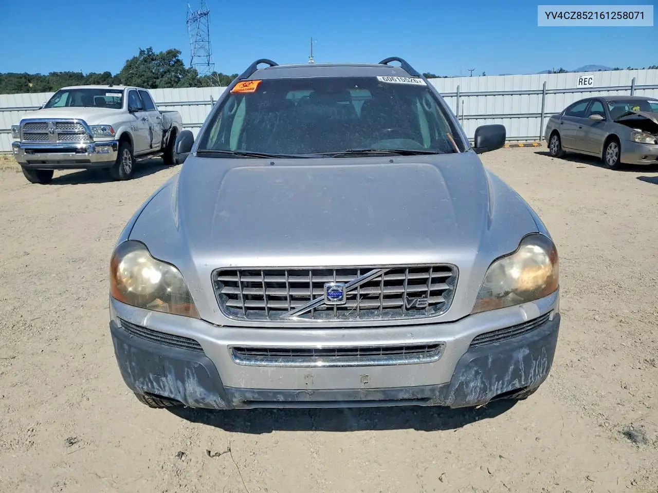 2006 Volvo Xc90 V8 VIN: YV4CZ852161258071 Lot: 60615526