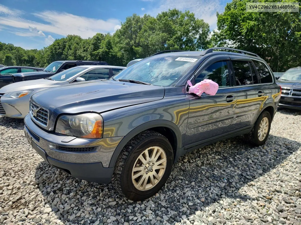 2008 Volvo Xc90 3.2 VIN: YV4CZ982X81460380 Lot: 58184086