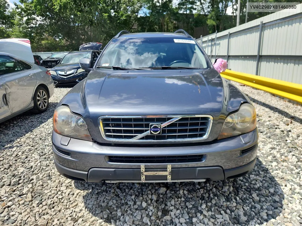 2008 Volvo Xc90 3.2 VIN: YV4CZ982X81460380 Lot: 58184086