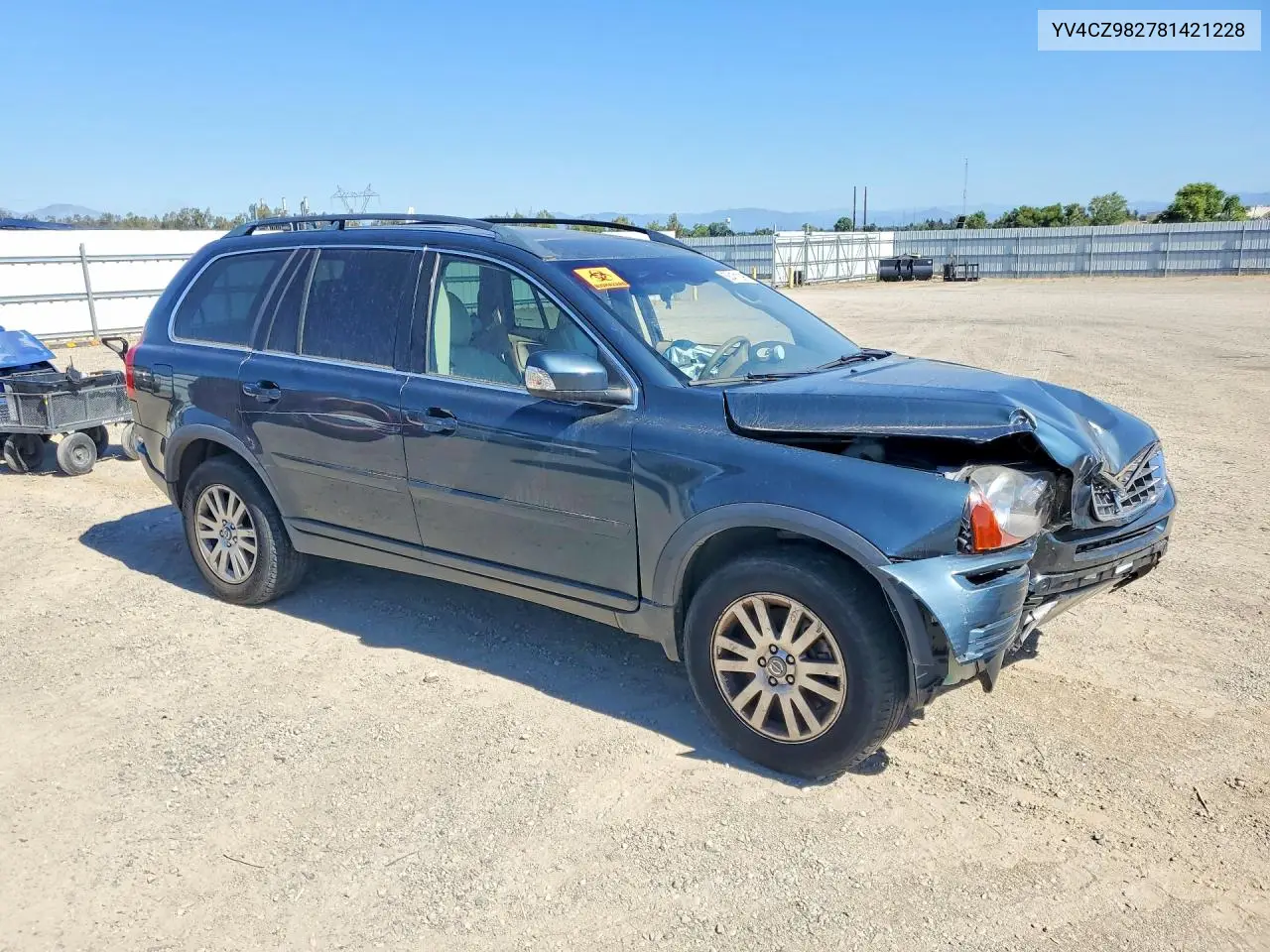 YV4CZ982781421228 2008 Volvo Xc90 3.2