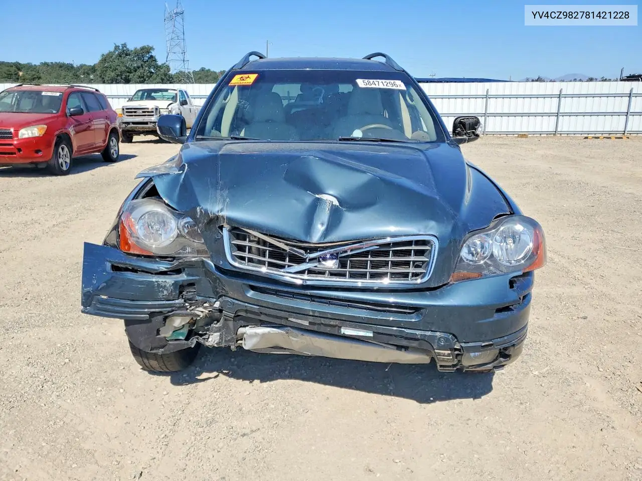 YV4CZ982781421228 2008 Volvo Xc90 3.2