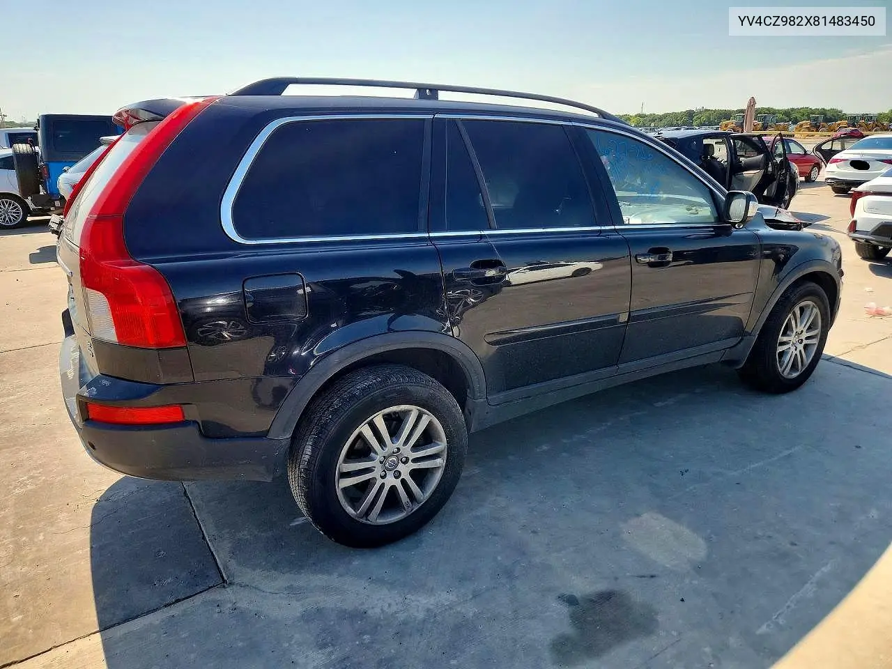2008 Volvo Xc90 3.2 VIN: YV4CZ982X81483450 Lot: 59871396