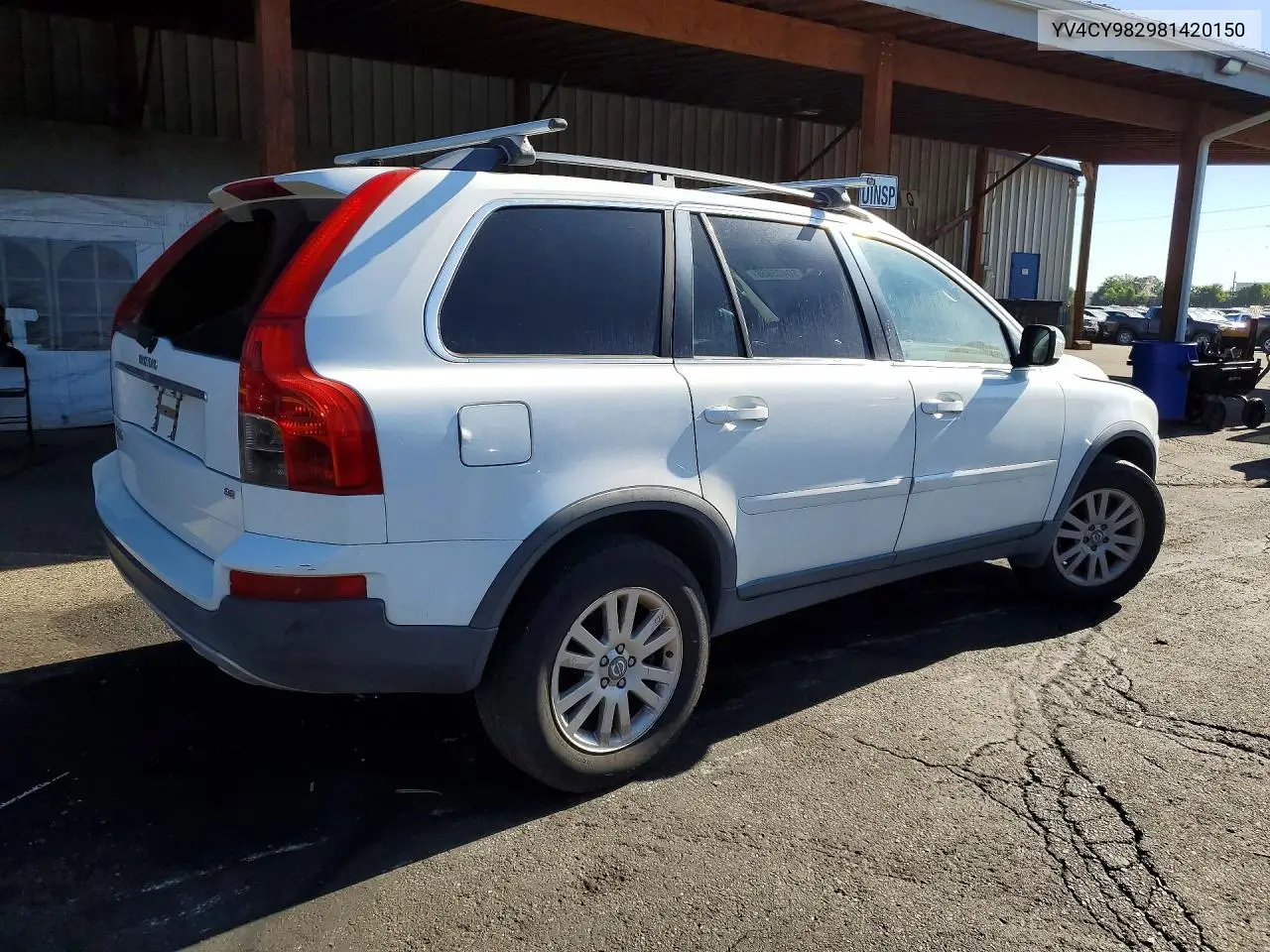 2008 Volvo Xc90 3.2 VIN: YV4CY982981420150 Lot: 60405656